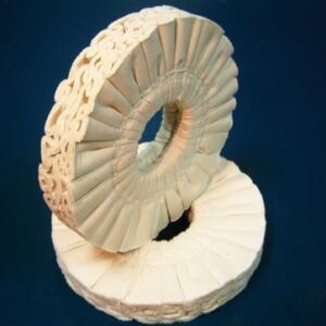 poetsschijf 160mm breed 25mm gat 50mm afname per stuk